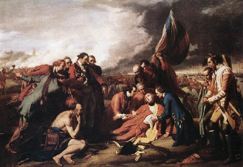 WEST, Benjamin The Death of General Wolfe